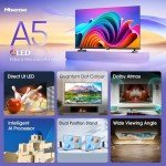 Hisense 40" Full HD QLED Smart TV 2024