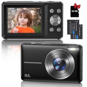 1080P HD Kids Digital Camera with 32GB Card