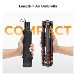 K&F Concept 61" Lightweight Carbon Fiber Tripod