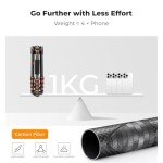 K&F Concept 61" Lightweight Carbon Fiber Tripod