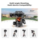 K&F Concept 61" Lightweight Carbon Fiber Tripod