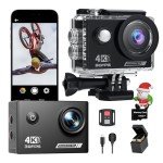Yolansin 4K Waterproof Action Camera with Accessories