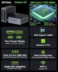GMKtec M7 Ryzen 7 Mini Gaming PC 16GB RAM