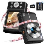 Compact 44MP 1080P Digital Camera for Kids