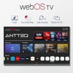 Antteq 32" Smart TV with Voice Remote