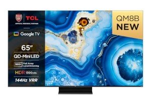 TCL 65" 4K QLED Mini LED Smart TV