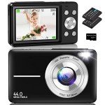 Amdeurdi FHD 1080P Compact Vlogging Camera 44MP