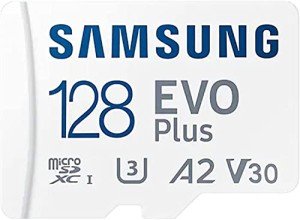 128GB Samsung Evo Plus Micro-SD Card with Cloth