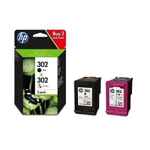 HP 302 Black & Tri-Color Ink Combo Pack