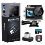 AKASO Brave 4 Pro Waterproof Action Camera Bundle