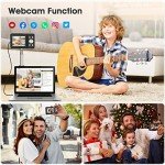 Amdeurdi FHD 1080P Compact Vlogging Camera 44MP