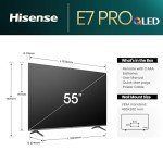 Hisense 55" 4K QLED Smart Gaming TV 2024