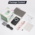 Compact 44MP 1080P Digital Camera for Kids