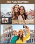 4K Compact Camera with 32GB Card & 44MP Autofocus
