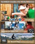 4K Compact Camera with 32GB Card & 44MP Autofocus