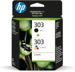 HP 303 Original Printer Cartridges - Black & Color