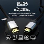 8K High-Speed HDMI Cable - 5m Braided Lead