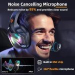 Tatybo 3D Surround Sound Gaming Headset with Mic