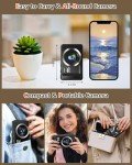 4K Compact Camera with 32GB Card & 44MP Autofocus