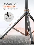 71'' Extendable Aluminum Phone Tripod with Remote