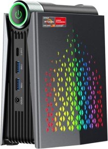 ACEMAGICIAN Mini Gaming PC Windows 11, Ryzen 7