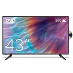 43-Inch Full HD LED TV with DVD Player