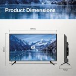 43-Inch Full HD LED TV with DVD Player