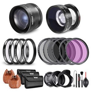 NEEWER 58mm Lens and Filter Set Bundle