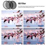 NEEWER 58mm Lens and Filter Set Bundle