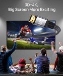 JSAUX 3M 4K Slim HDMI Cable - Ultra High Speed