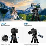 JOILCAN 65" Tripod for Canon Nikon Sony