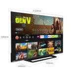 Toshiba 50" 4K HDR Smart TV with Alexa
