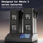 Mavic 3 Battery Charger with LCD Display
