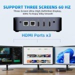 DreamQuest Mini PC Intel 12th Gen, 4K Support