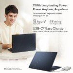 Asus Zenbook 14" 2.8K OLED Touchscreen Laptop