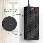 23-in-1 Power Strip with USB and USB-C Ports
