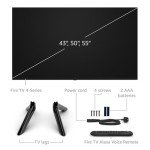 Amazon Fire TV 43" 4K UHD Smart TV 2024