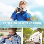 Compact 44MP Digital Camera with LCD Screen