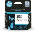 HP 303 Original Tri-Color Ink Cartridge