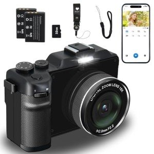 4K 48MP Autofocus Digital Vlogging Camera Kit