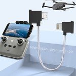 Micro USB to Lightning Cable for Drones, 15cm