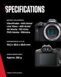 Canon EOS R100 Compact 24.1MP Mirrorless Camera