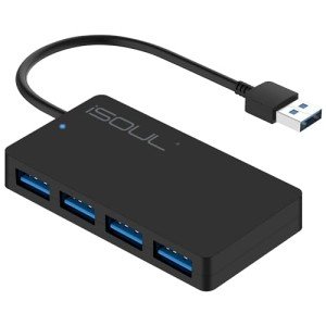 iSOUL Ultra-Slim 4-Port USB Hub 3.0