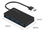 iSOUL Ultra-Slim 4-Port USB Hub 3.0