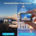 SJCAM SJ10PRO 4K Action Camera with Touch Screen