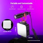 NEEWER 360° RGB Video Light with Cold Shoe Mounts