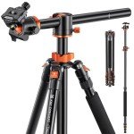 K&F Concept 94" Aluminum Tripod with Monopod