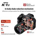 PENTAX K-1 Mark II 36.4MP DSLR Camera Body