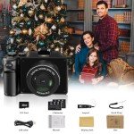 4K 48MP Autofocus Digital Vlogging Camera Kit