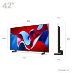 LG 42-Inch 4K UHD Smart OLED TV